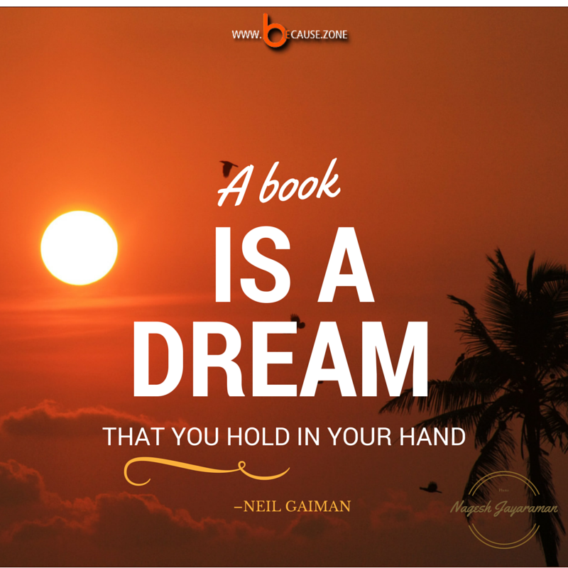 A book is a dream @ www.because.zone